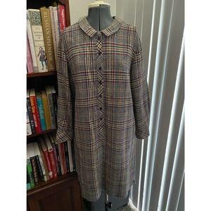 Vintage 60s Tweed Shift Dress